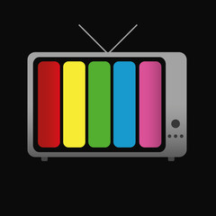 television vector