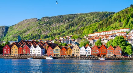 Foto op Canvas Bergen, Norway © Zarnell
