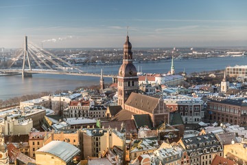 Latvias Capital - Riga from a bird's eye view