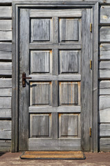 Rustic style non painted  door