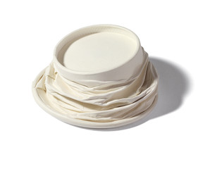 Out of Shape Crushed paper Cup