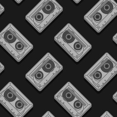 Vector Image Of Cassettes