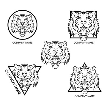 Set of Tiger logo