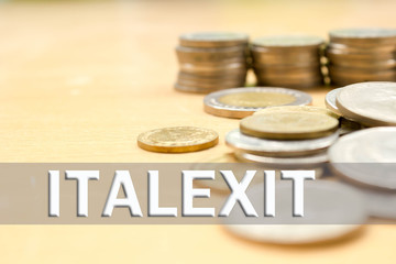 Italexit UK EU referendum concept