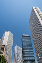 Obraz premium Wieżowce w Shinjuku