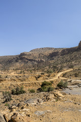 rocky desert roads