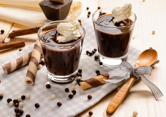 Cioccolato con panna montata