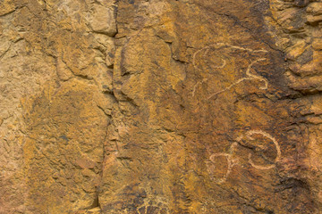 The Petroglyph on Tamgaly-Tas, Kazakhstan