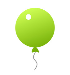 Green balloon icon