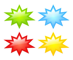 Color star icons