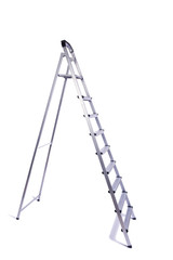 Ladder isolated on the white background