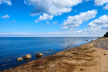 Baltic sea shore. Latvia