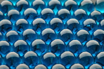 Fototapeta premium background blue glass balls