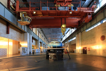 hydroelectric turbine hall © salman2