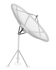 satellite antenna, digital