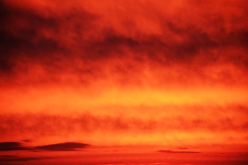 Fototapeta na wymiar flame of sunset