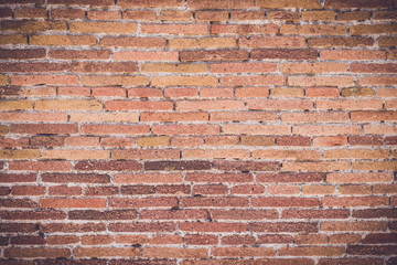 Old brick wall background or texture