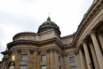 Fototapeta na wymiar June 2016. Kazan Cathedral. Kazanskiy Kafedralniy Sobor. Saint Petersburg, Russia.