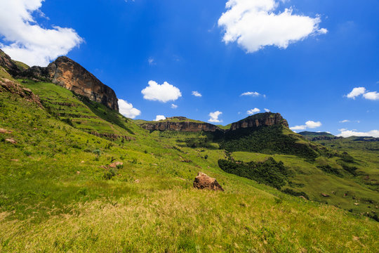 Landschaft im Royal Natal National Park