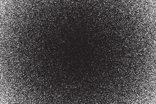Vector Dotted Texture. Abstract Dotwork Engraving Stippling Background