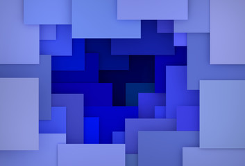 3D abstract background