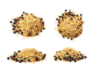 Pile of garlic and pepper seasoning
