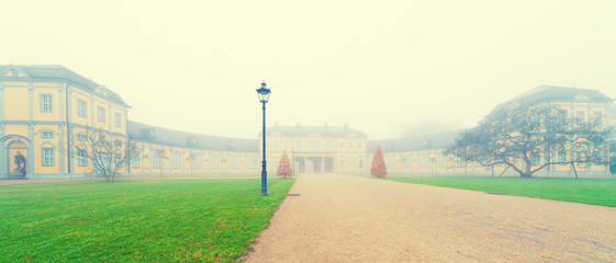 Palace in the mist