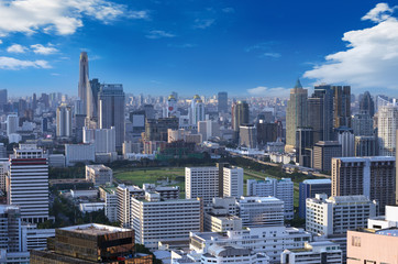Obraz premium bangkok city view
