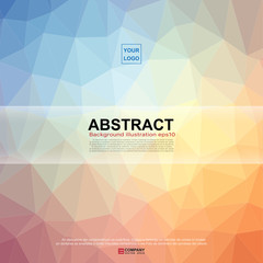 Abstract banner background