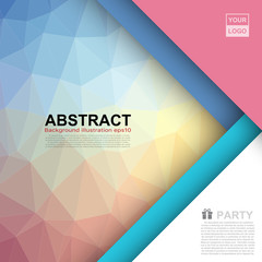 Abstract banner background