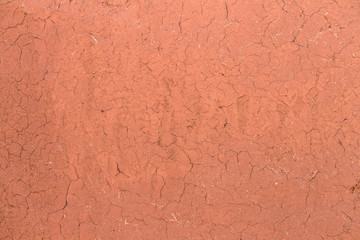 Texture cracked clay surface