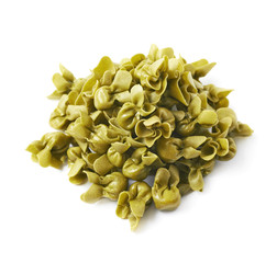 Pile of sacchettoni isolated