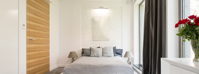 Relaxing elegance of a stylish bedroom