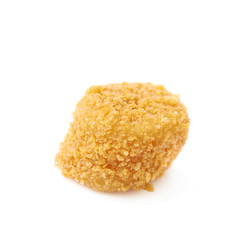 Breaded crab ball isolated