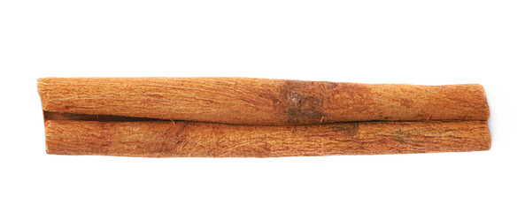 Cinnamon stick isolated