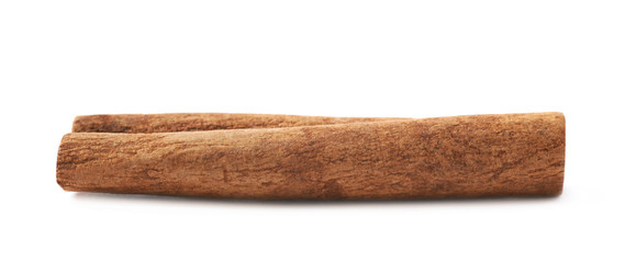 Cinnamon stick isolated