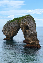 Fototapeta premium Villahormes Cliffs, Spain.