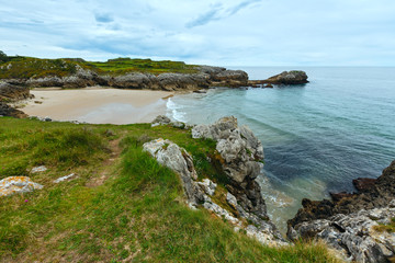 Playa de La Huelga (Villahormes, Spain).