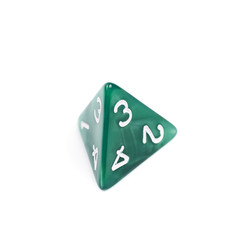 Roleplaying polyhedral dice isolated