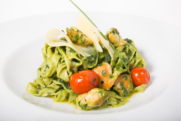 Pasta with chicken