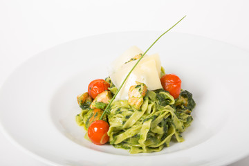 Pasta with chicken
