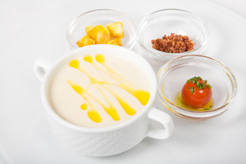 Creamy pumpkin soup