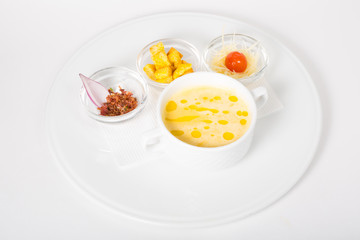 Creamy pumpkin soup
