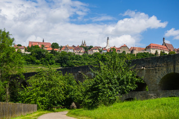Panoramablick Rothenburg ob der Tauber