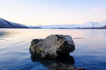 Winter at Lake Tekapo, New Zealand