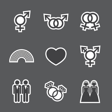 LGBT symbol icon