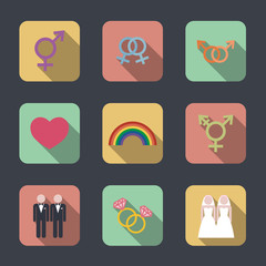 LGBT symbol icon