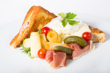 Italian breakfast plate