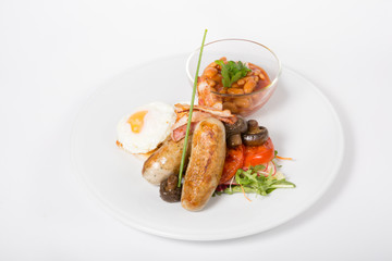 English breakfast set