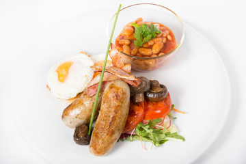 English breakfast set